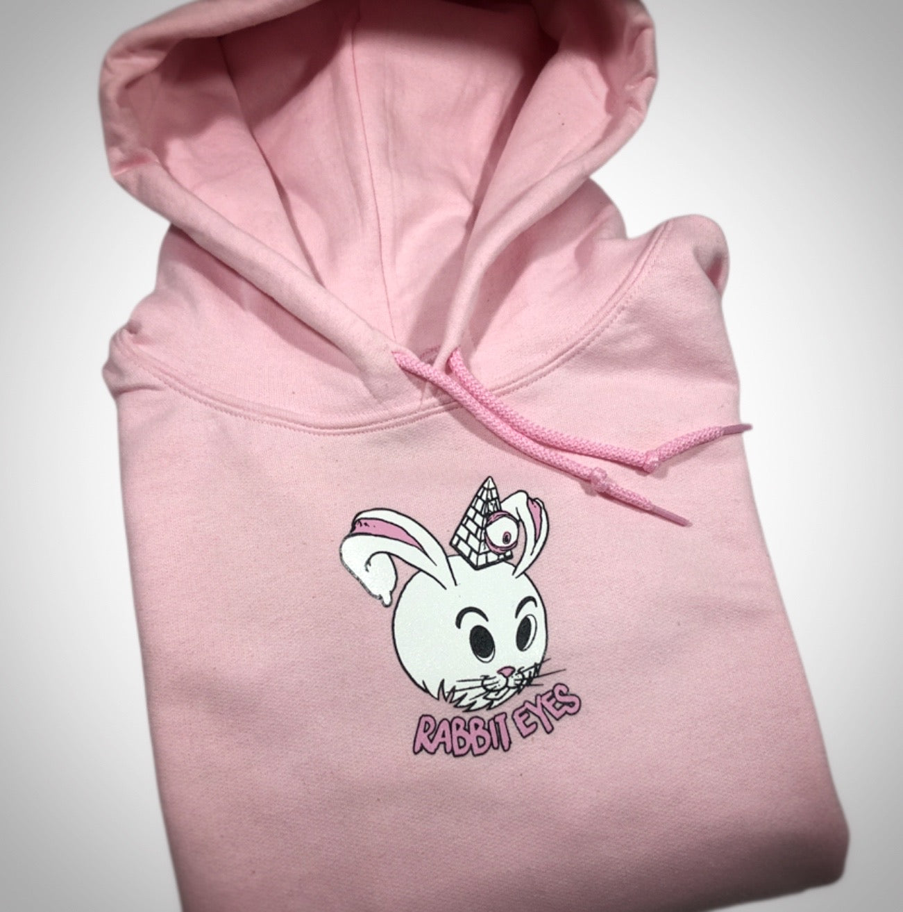 RABBIT BALL (Polerón Canguro Rosa)