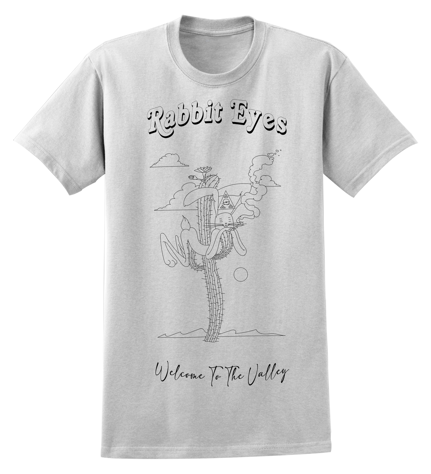 RABBIT EYES Y EL CACTUS SAGRADO (Polera Manga Corta)
